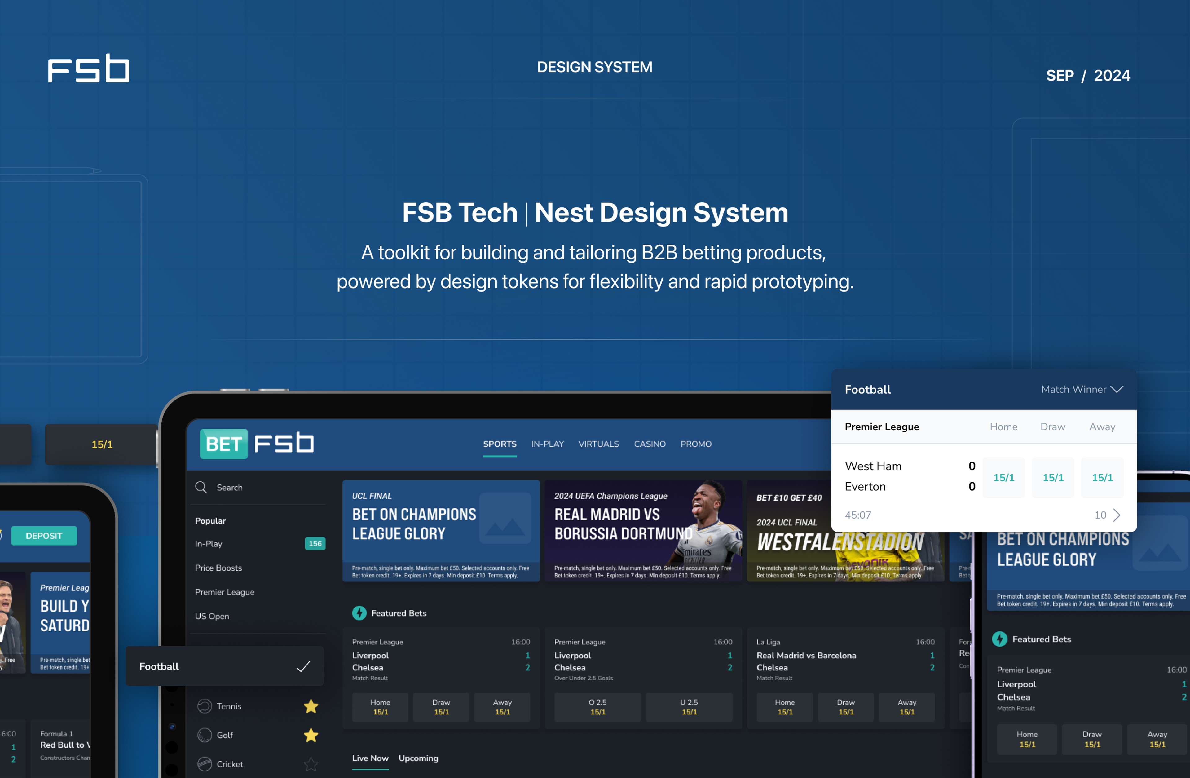 FSB Nest Design System - UI Screen Example